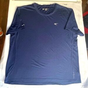 Performax Play Better Women’s Short Sleeve Tee, size L, Blue, Breathable & Light